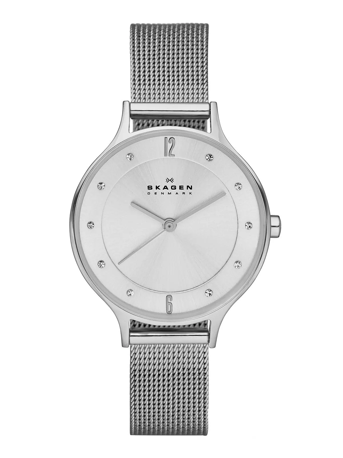 Женские часы Anita из нержавеющей стали с сетчатым браслетом 30 мм SKW2149 Skagen