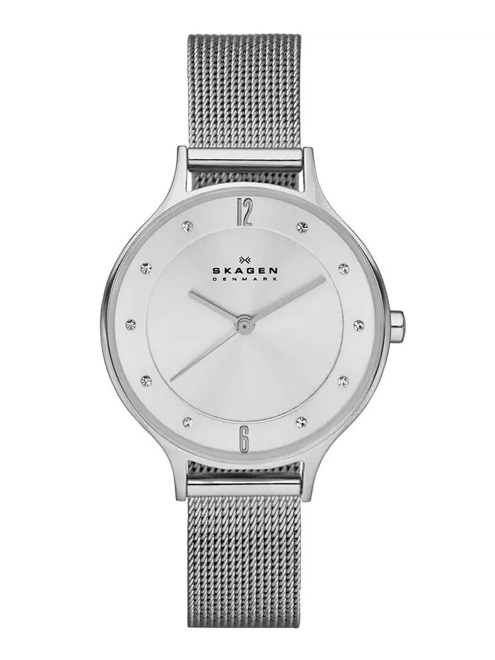 Женские часы Anita из нержавеющей стали с сетчатым браслетом 30 мм SKW2149 Skagen