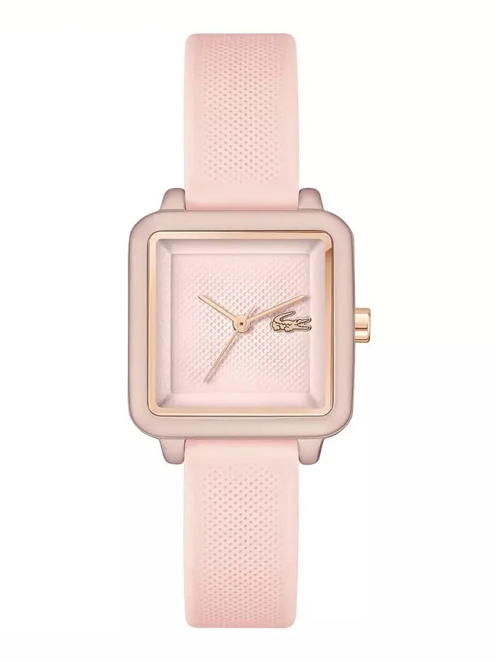 Женские часы Lacoste 12.12 Flow Pink на силиконовом ремешке, 26 мм — изображение 1 из 5