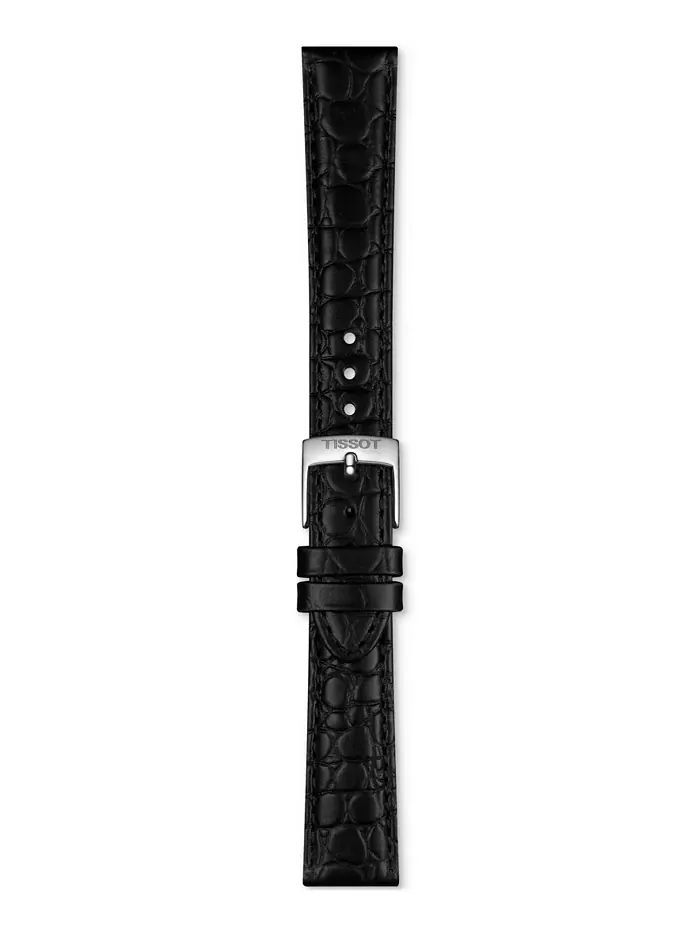 Женские часы Swiss Everytime с черным кожаным ремешком, 34 мм Tissot — изображение 4 из 5