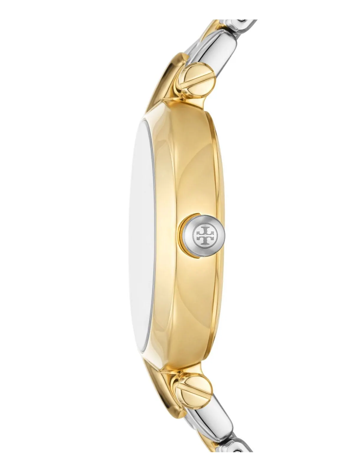 Женские двухцветные часы Kira с браслетом из нержавеющей стали, 30 мм Tory Burch — изображение 2 из 5, оттенок мульти