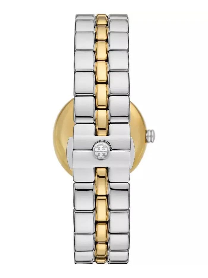 Женские двухцветные часы Kira с браслетом из нержавеющей стали, 30 мм Tory Burch — изображение 3 из 5