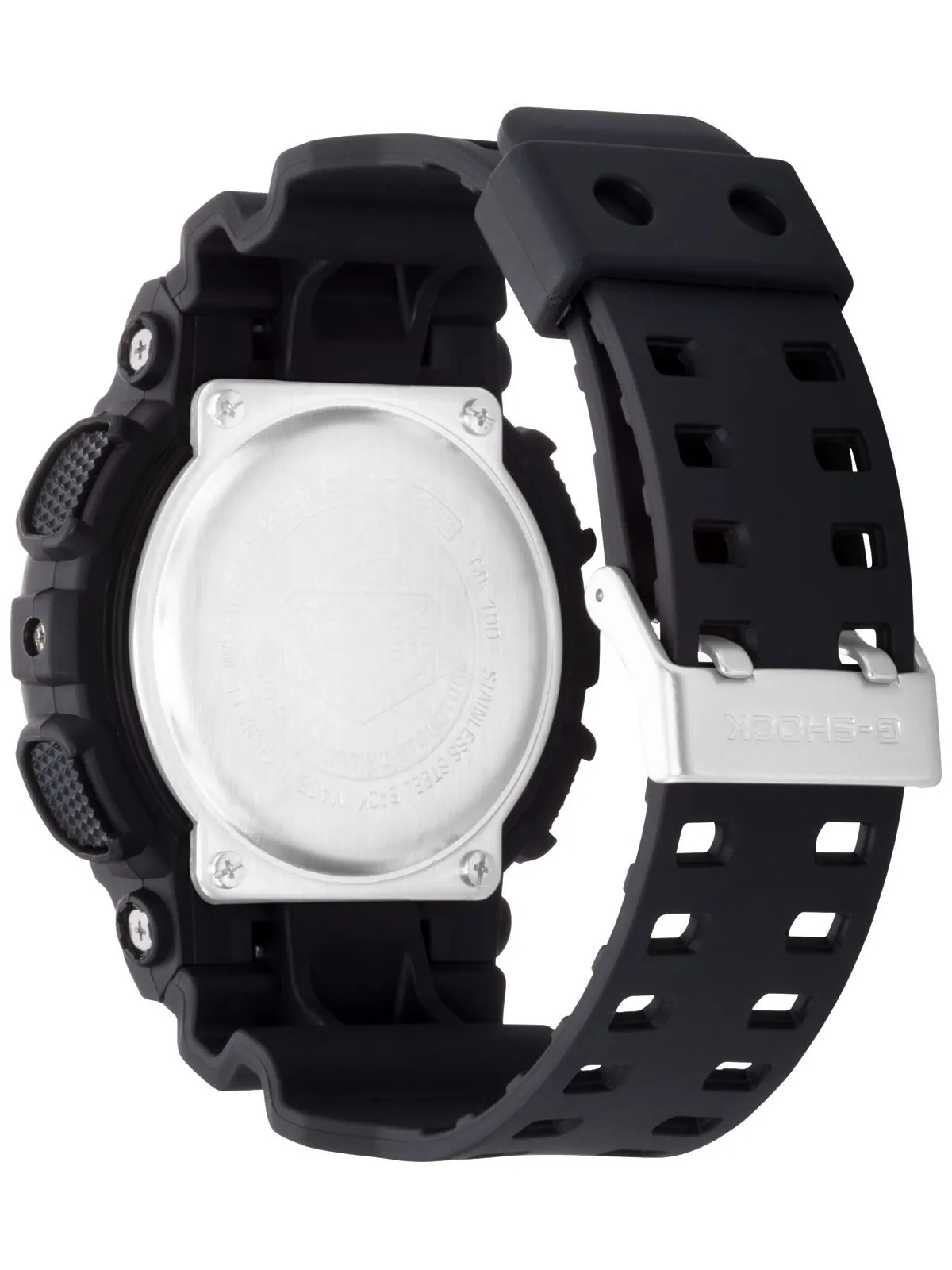 Мужские цифровые часы XL с черным полимерным ремешком GD100-1B G-Shock — изображение 2 из 4, оттенок нет цвета