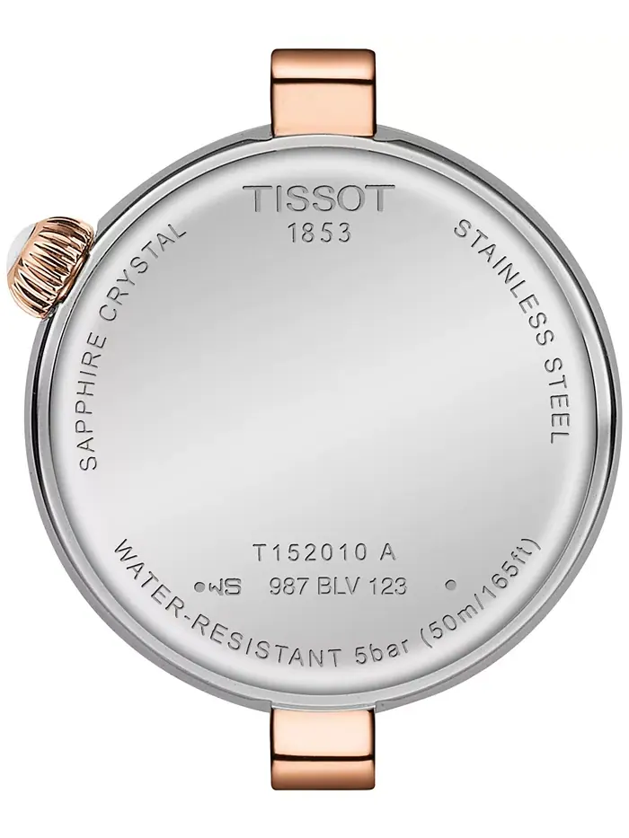 Женские часы Swiss Desir с двухцветным браслетом из нержавеющей стали, 28 мм Tissot — изображение 2 из 5