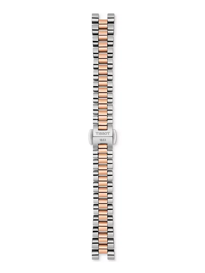Женские часы Swiss Desir с двухцветным браслетом из нержавеющей стали, 28 мм Tissot — изображение 5 из 5