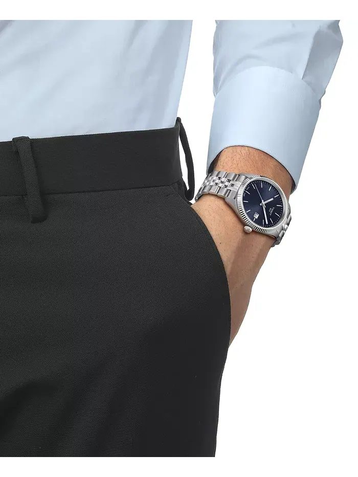 Мужские наручные часы Swiss Ballade с браслетом из нержавеющей стали, 40 мм Tissot — изображение 4 из 4