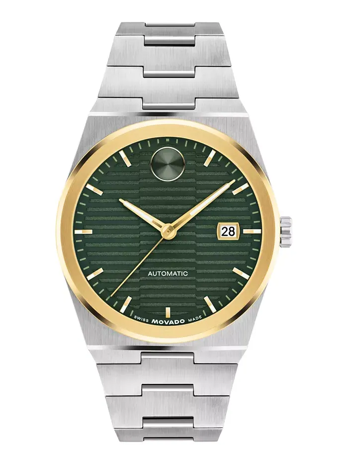 Мужские часы Bold Quest Swiss Automatic в корпусе из нержавеющей стали, 39 мм Movado