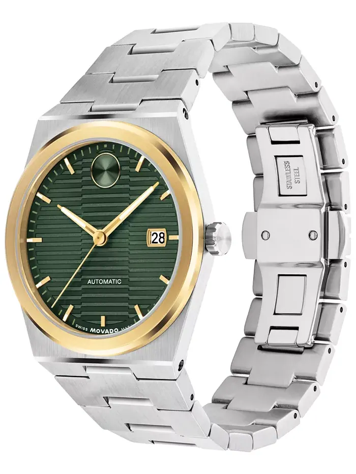 Мужские часы Bold Quest Swiss Automatic в корпусе из нержавеющей стали, 39 мм Movado — изображение 2 из 5