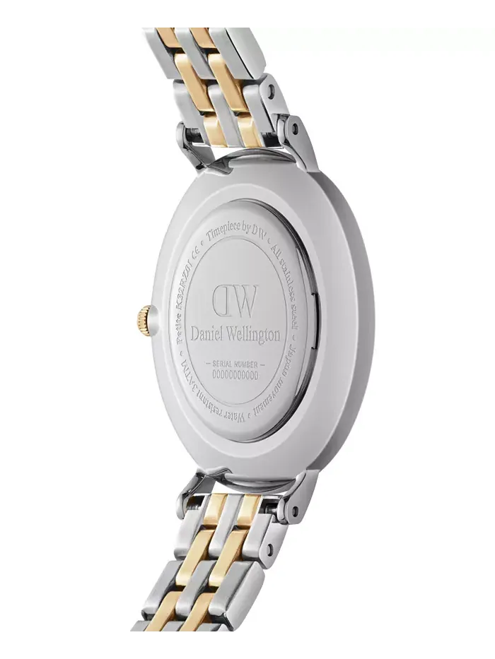 Унисекс-часы аналоговые серебристые из нержавеющей стали, 28 мм Daniel Wellington — изображение 2 из 3