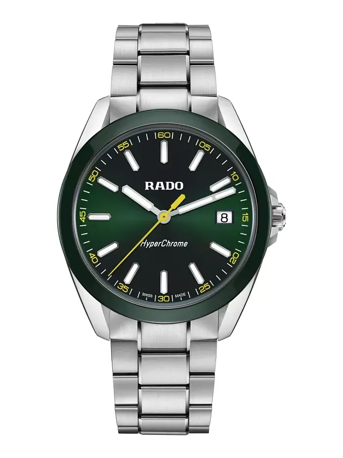 Мужские наручные часы Swiss HyperChrome на стальном браслете 42 мм Rado — изображение 1 из 4