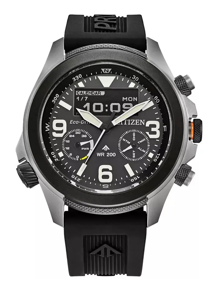 Мужские часы Citizen Promaster Land Eco-Drive с хронографом