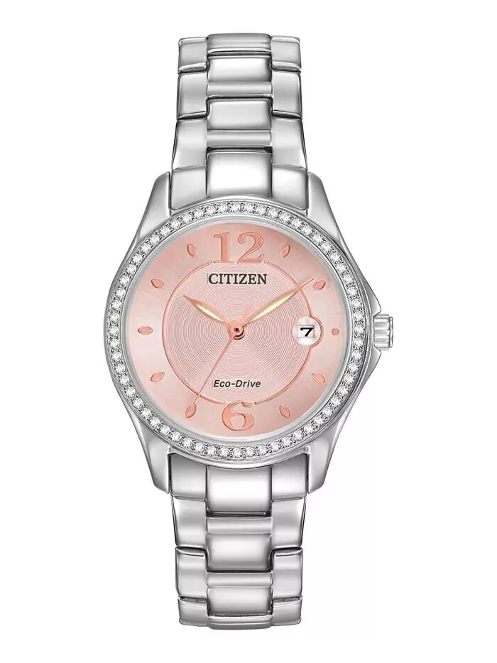 Женские часы Eco-Drive с браслетом из нержавеющей стали 29 мм FE1140-86X Citizen