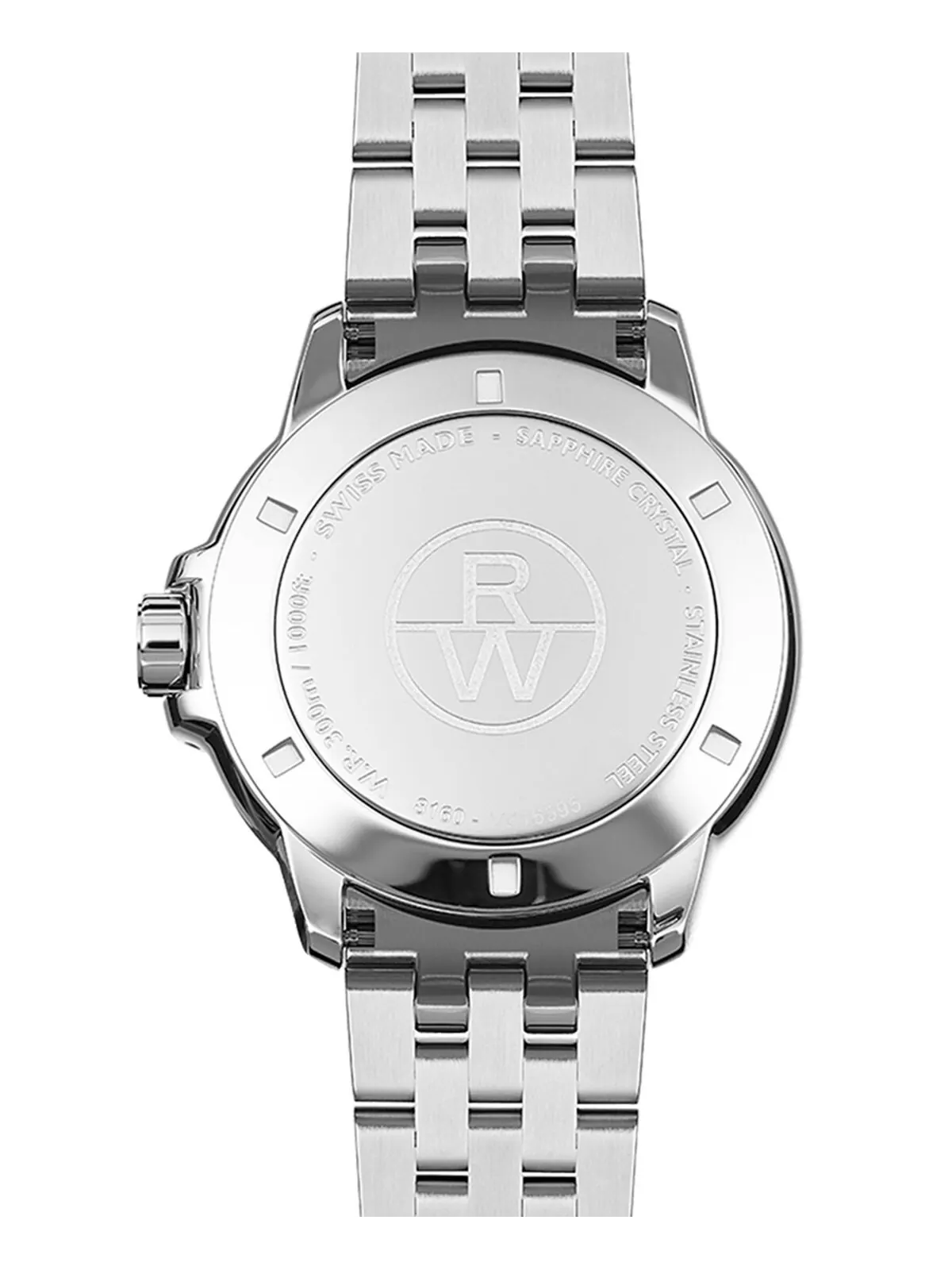 Мужские часы Swiss Tango с браслетом из нержавеющей стали, 41 мм 8160-ST-00300 Raymond Weil — изображение 3 из 5
