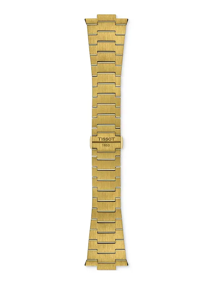 Мужские часы PRX Digital с золотым PVD-покрытием на стальном браслете, 40 мм Tissot — изображение 4 из 5