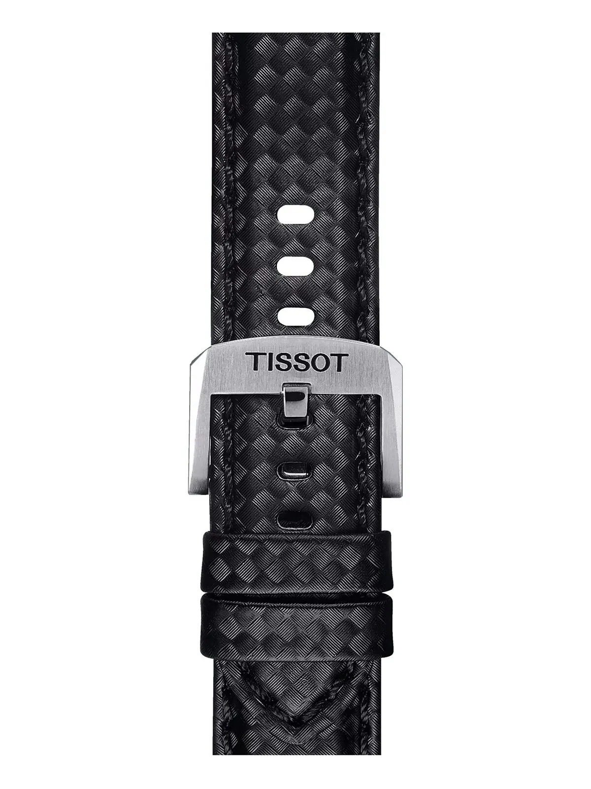 Сменный ремешок Tissot Official Fabric Strap Lugs 20 мм — изображение 2 из 3, оттенок черный