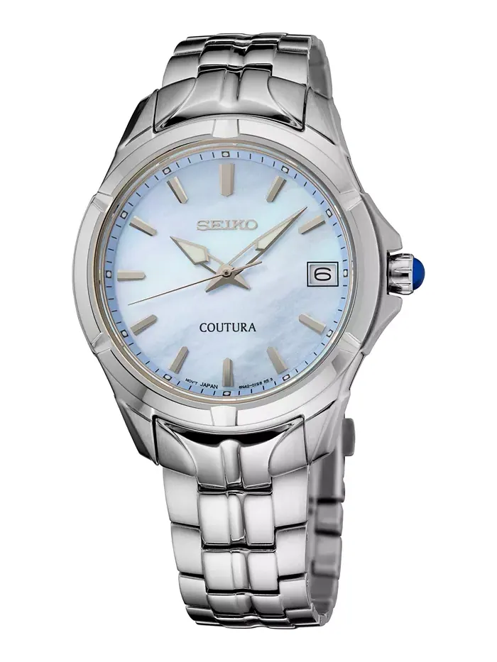 Женские наручные часы Coutura из нержавеющей стали, 34 мм Seiko — изображение 1 из 3