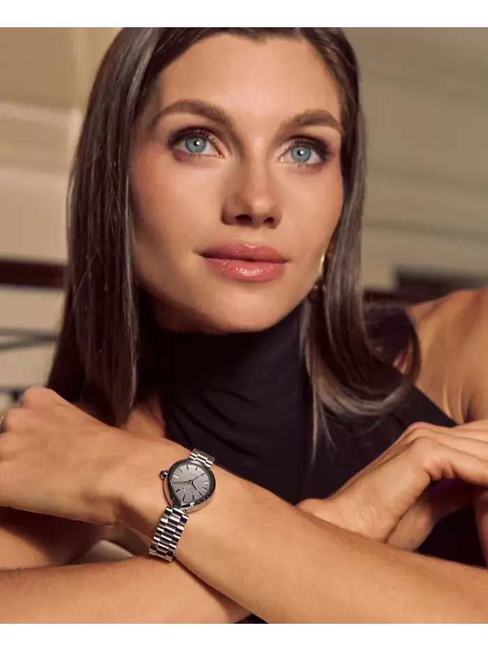 Женские часы Eco-Drive Classic Rainell на стальном браслете серебристого оттенка, 26мм Citizen — изображение 3 из 3