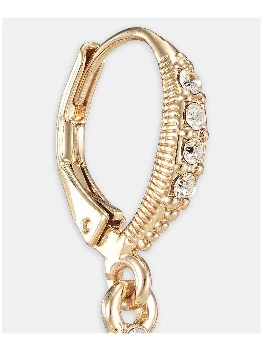 Серьги-подвески с несколькими камнями Givenchy — изображение 3 из 3