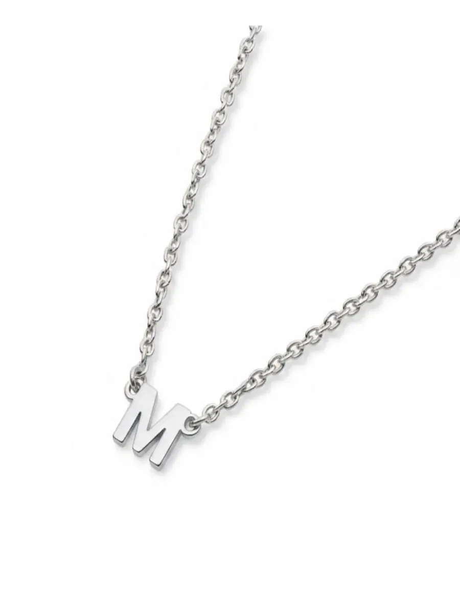 Кулон с инициалом Inez Initial Necklace Oak & Luna, Letter M — изображение 1 из 5