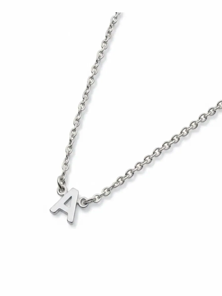 Кулон-подвеска с инициалом Inez Initial Necklace Oak & Luna, Letter A