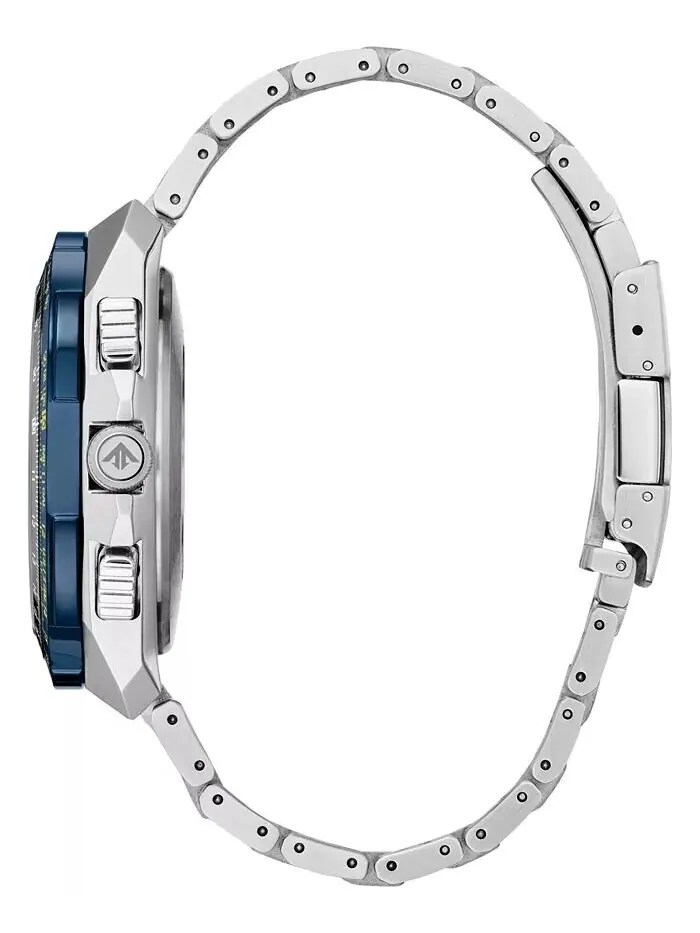 Мужские часы Eco-Drive с хронографом Promaster Skyhawk A-T Blue Angels с браслетом из нержавеющей — изображение 2 из 5