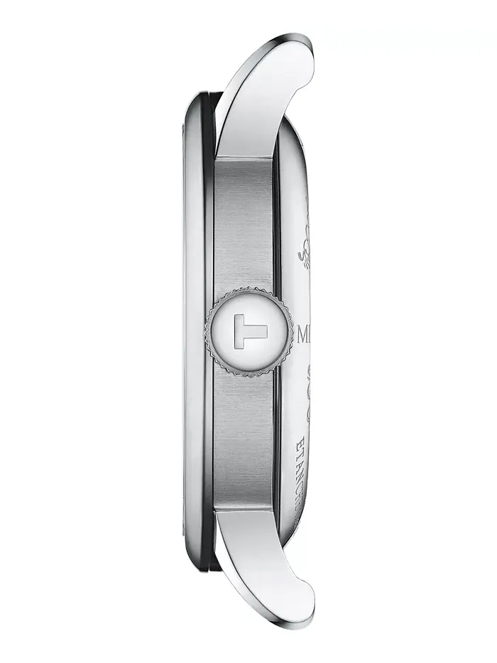 Мужские швейцарские автоматические часы Tissot Le Locle Powermatic 80 с браслетом из нержавеющей — изображение 2 из 4