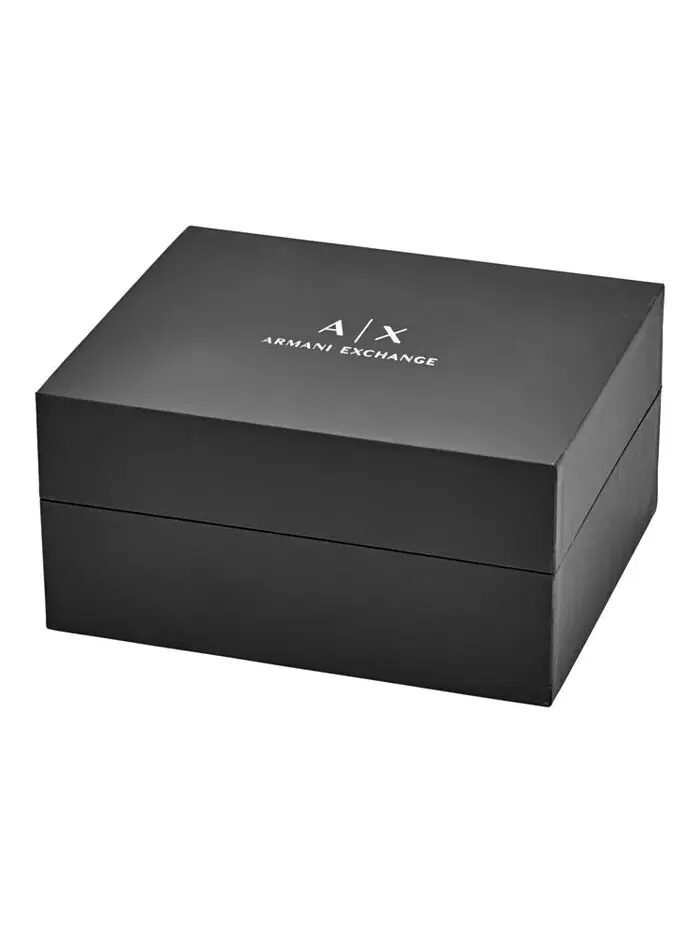Женские часы AXE с белым силиконовым ремешком и багажной биркой, 36 мм A|X Armani Exchange — изображение 4 из 5