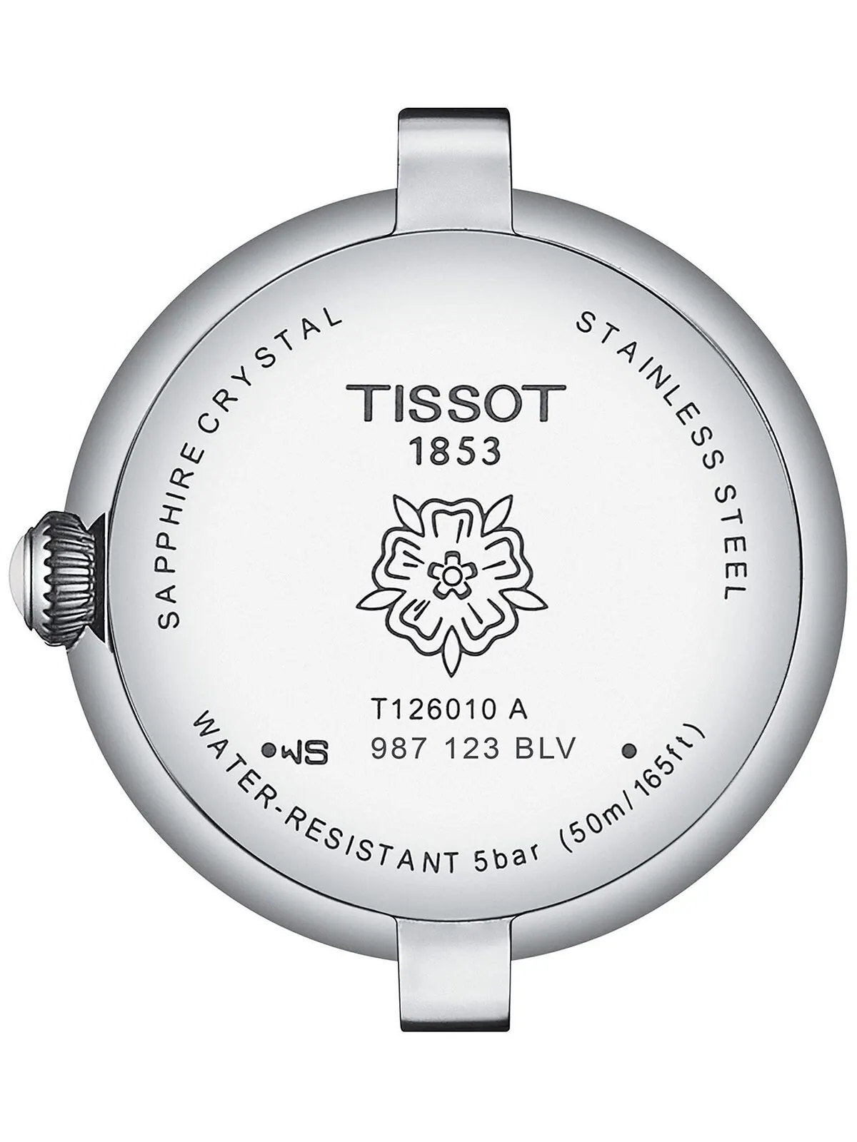 Женские швейцарские часы Bellissima с браслетом из нержавеющей стали, 26 мм Tissot — изображение 3 из 5, оттенок серый