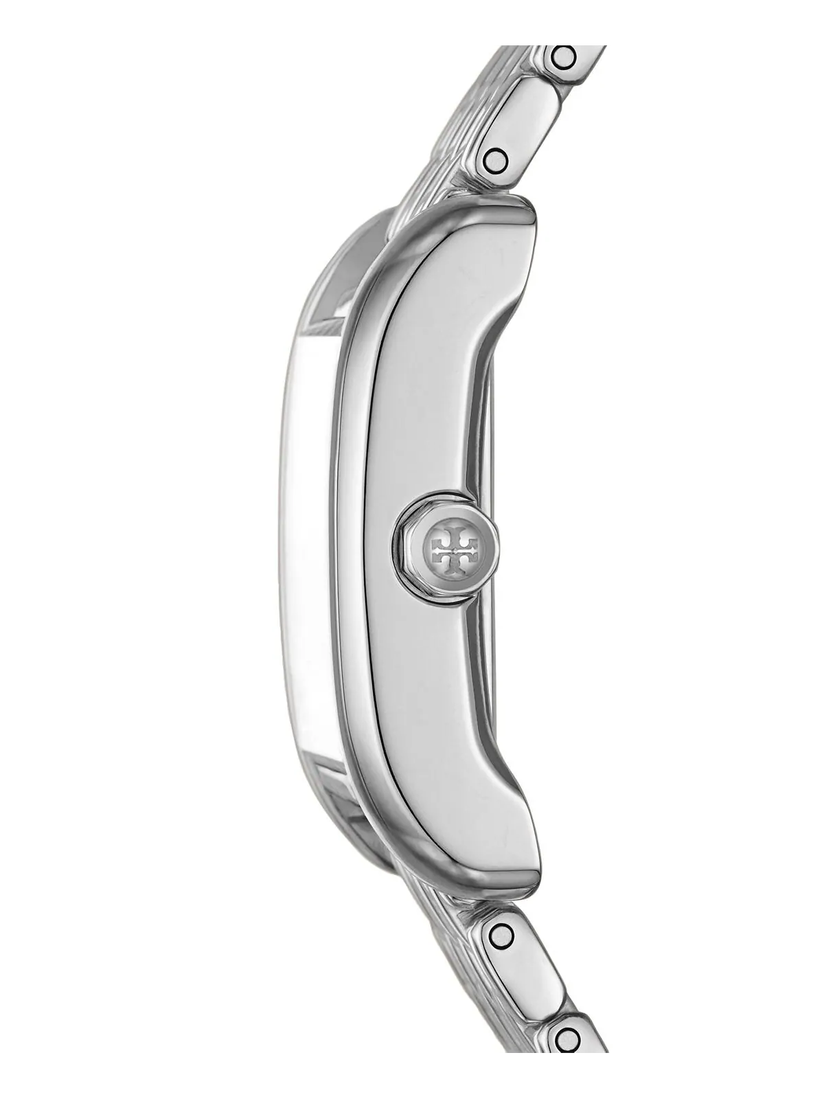 Женские часы The Eleanor с браслетом из нержавеющей стали, 25 мм Tory Burch — изображение 2 из 4, оттенок серебряный