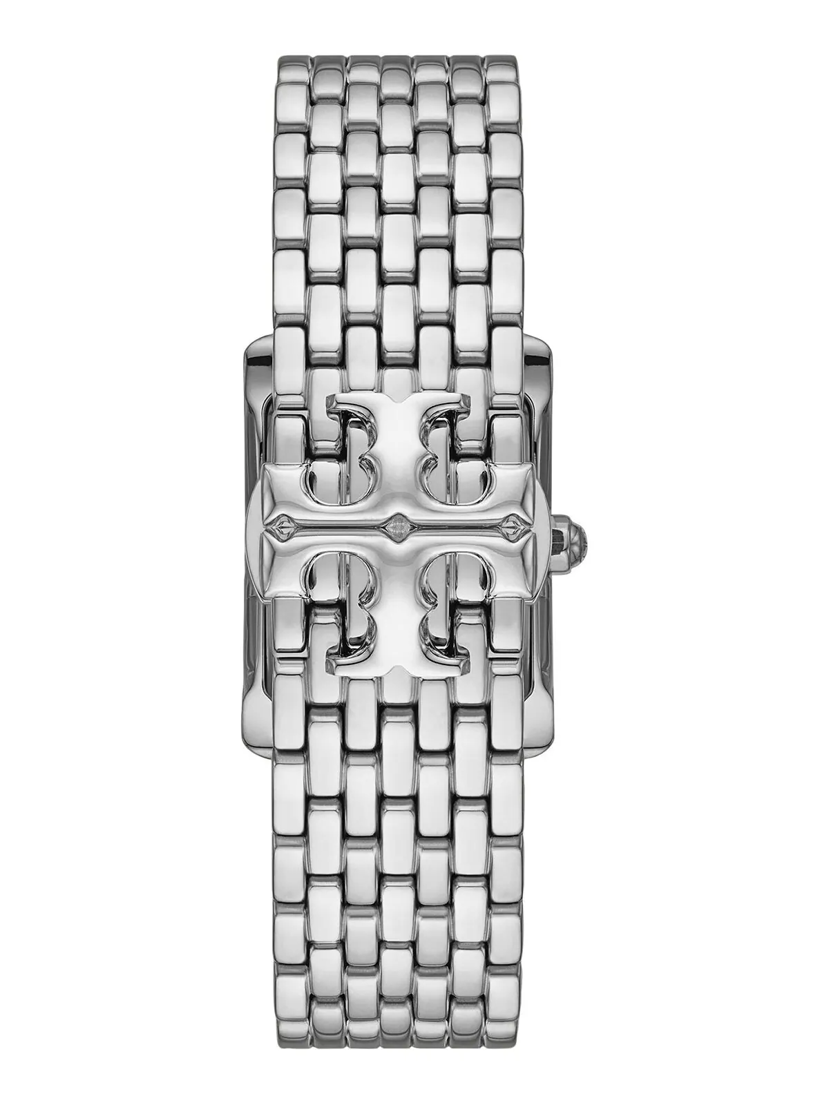 Женские часы The Eleanor с браслетом из нержавеющей стали, 25 мм Tory Burch — изображение 3 из 4, оттенок серебряный