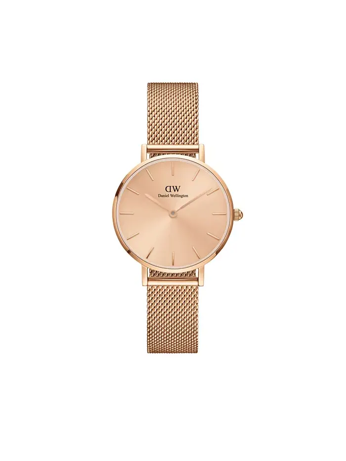 Женские наручные часы Petite Unitone из нержавеющей стали с розовым золотом, 28 мм Daniel Wellington
