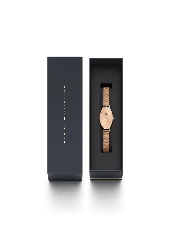 Женские наручные часы Petite Unitone из нержавеющей стали с розовым золотом, 28 мм Daniel Wellington — изображение 2 из 2