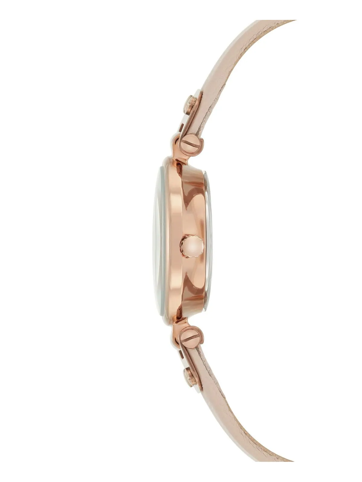 Женские часы с румяным кожаным ремешком, 26 мм 10-9442 RGLP Anne Klein — изображение 2 из 4, оттенок нет цвета