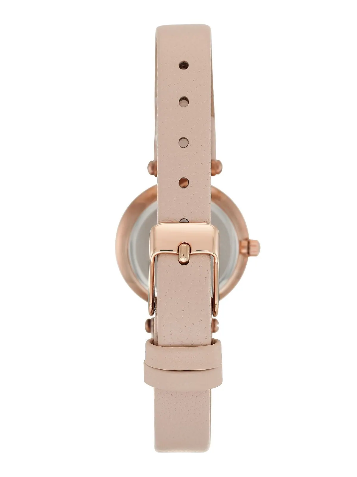 Женские часы с румяным кожаным ремешком, 26 мм 10-9442 RGLP Anne Klein — изображение 3 из 4, оттенок нет цвета