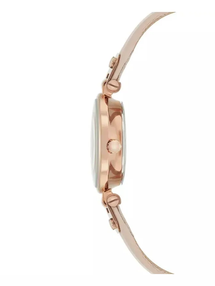 Женские часы с румяным кожаным ремешком, 26 мм 10-9442 RGLP Anne Klein — изображение 2 из 4