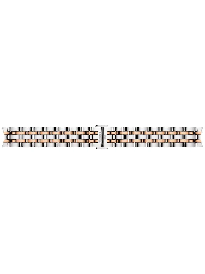 Женские часы Swiss Classic Dream с двухцветным браслетом из нержавеющей стали, 28 мм Tissot — изображение 4 из 5