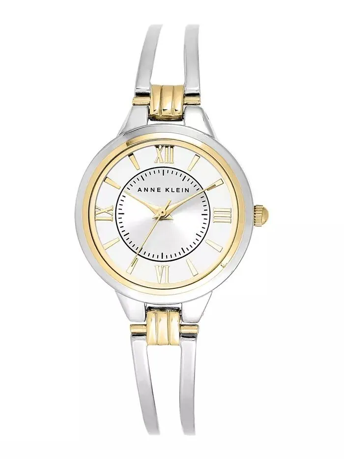 Часы женские двухцветный браслет-браслет 29мм AK-1441SVTT Anne Klein