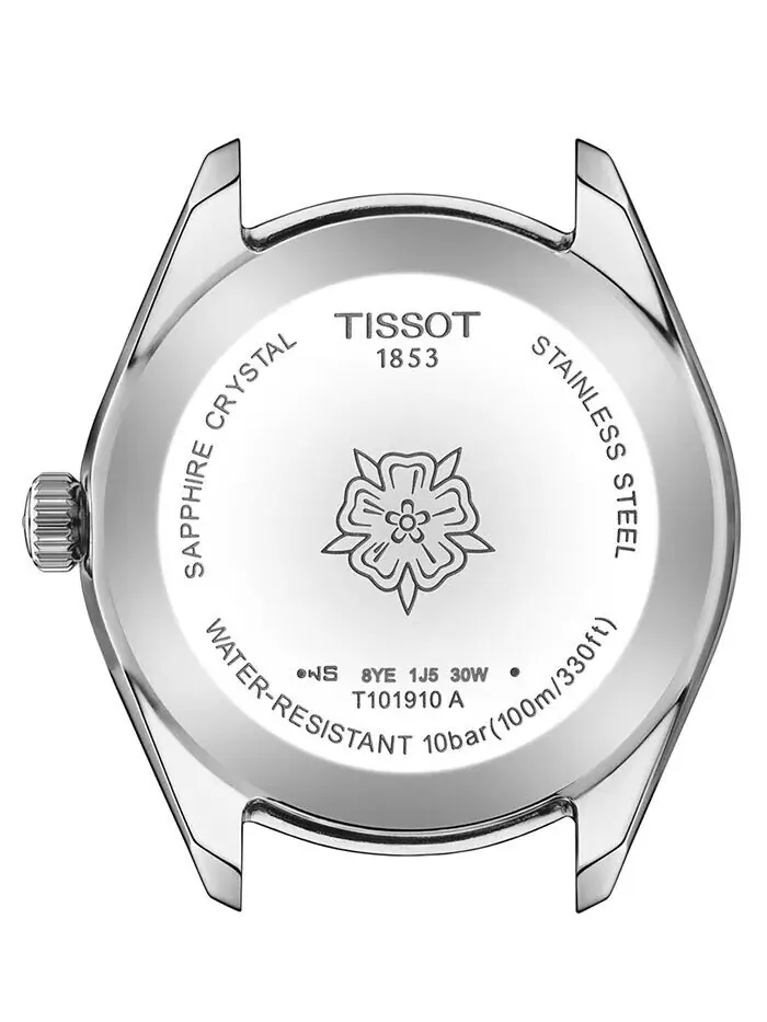 Женские часы Swiss PR 100 Sport Chic Diamond (1/20 карата) из нержавеющей стали с браслетом, 36 мм — изображение 3 из 5