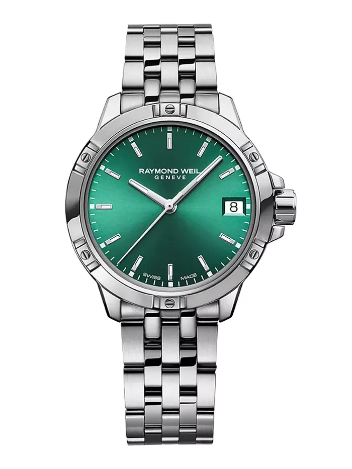Женские часы Swiss Tango с кварцевым механизмом на стальном браслете, 30 мм Raymond Weil — изображение 1 из 3