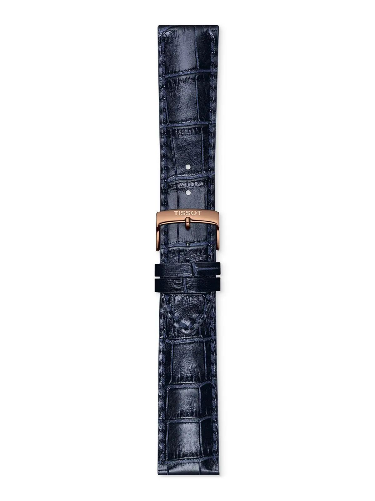 Мужские часы Swiss Chronograph XL с классическим синим кожаным ремешком, 45 мм Tissot — изображение 4 из 5, оттенок синий
