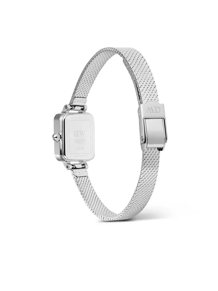 Женские аналоговые часы из нержавеющей стали серебристого тона, 16 мм Daniel Wellington — изображение 3 из 6