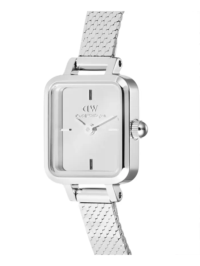 Женские аналоговые часы из нержавеющей стали серебристого тона, 16 мм Daniel Wellington — изображение 4 из 6