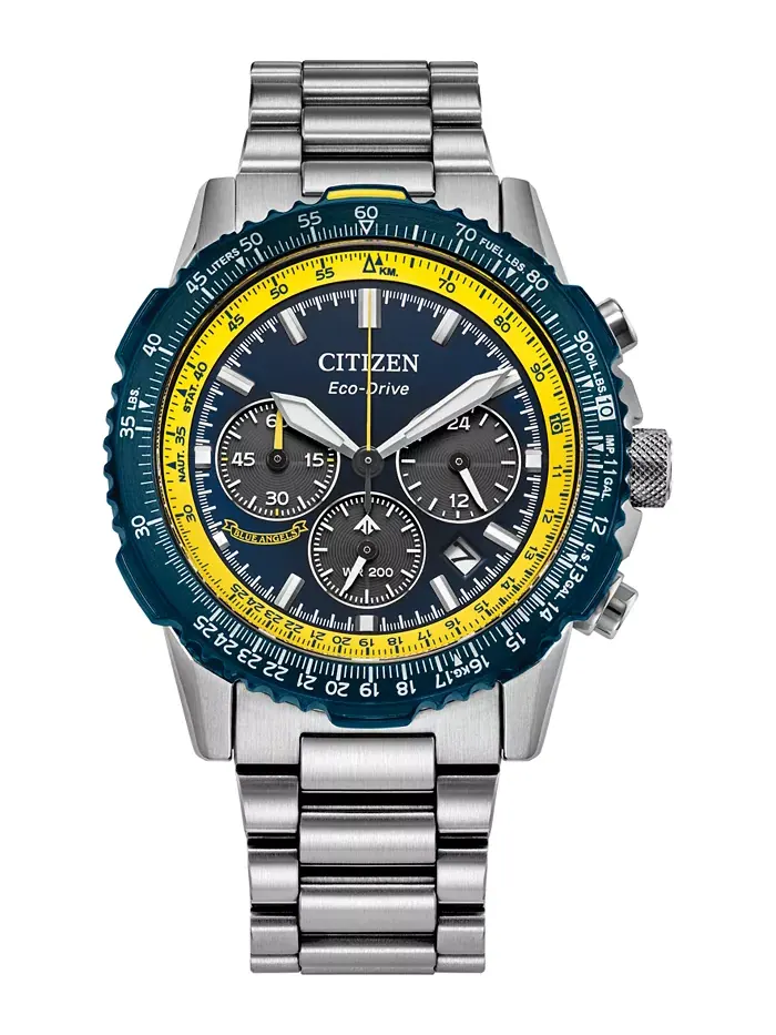 Мужские часы Promaster Navihawk Chronograph с хронографом в серебристом корпусе из нержавеющей