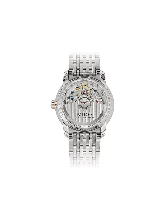 Женские наручные часы Swiss Automatic Baroncelli III Heritage Diamond (1/10 ct. t.w.) с браслетом — изображение 2 из 2