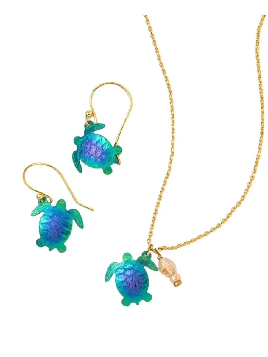 Подвеска с черепахой Holly Yashi, Sea Turtle Pendant Uncommon Goods — изображение 2 из 6
