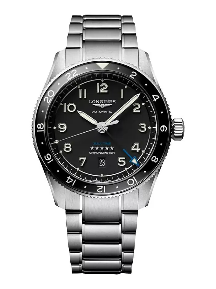 Мужские швейцарские автоматические часы Spirit Zulu Time с браслетом из нержавеющей стали, 42 мм — изображение 1 из 4