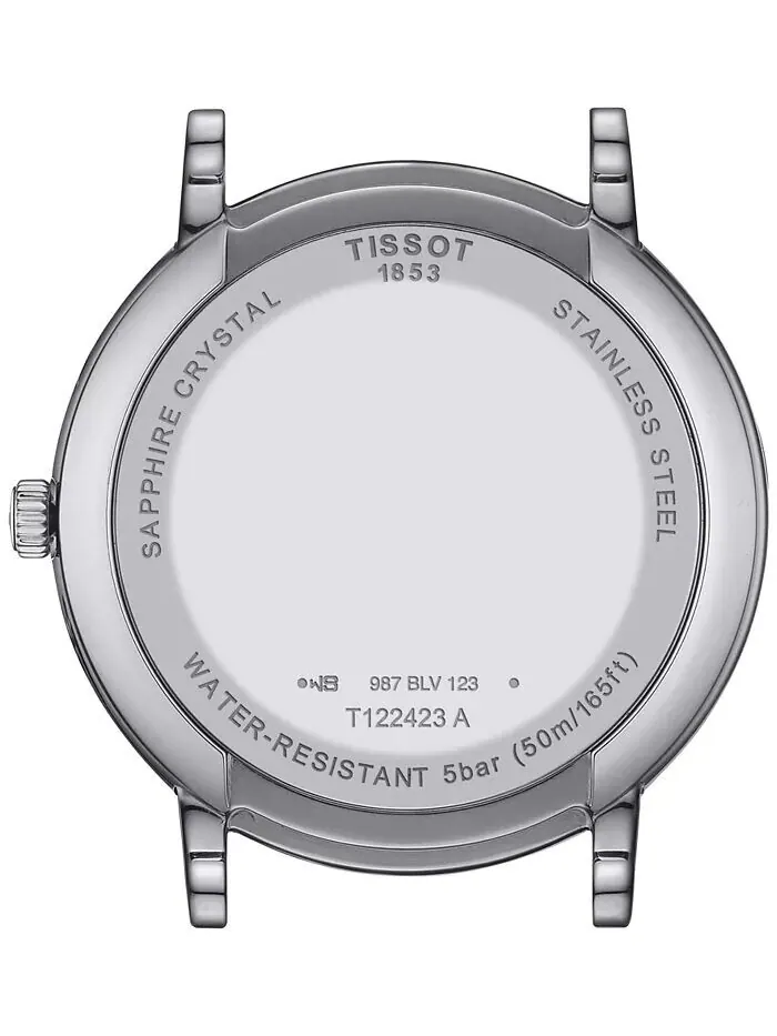 Мужские часы Carson Premium Gent Moonphase из нержавеющей стали с браслетом 40 мм Tissot — изображение 3 из 5