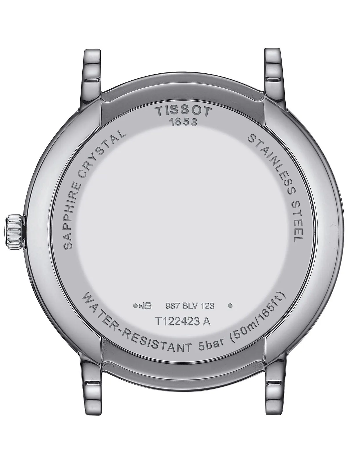 Мужские часы Carson Premium Gent Moonphase из нержавеющей стали с браслетом 40 мм Tissot — изображение 3 из 5
