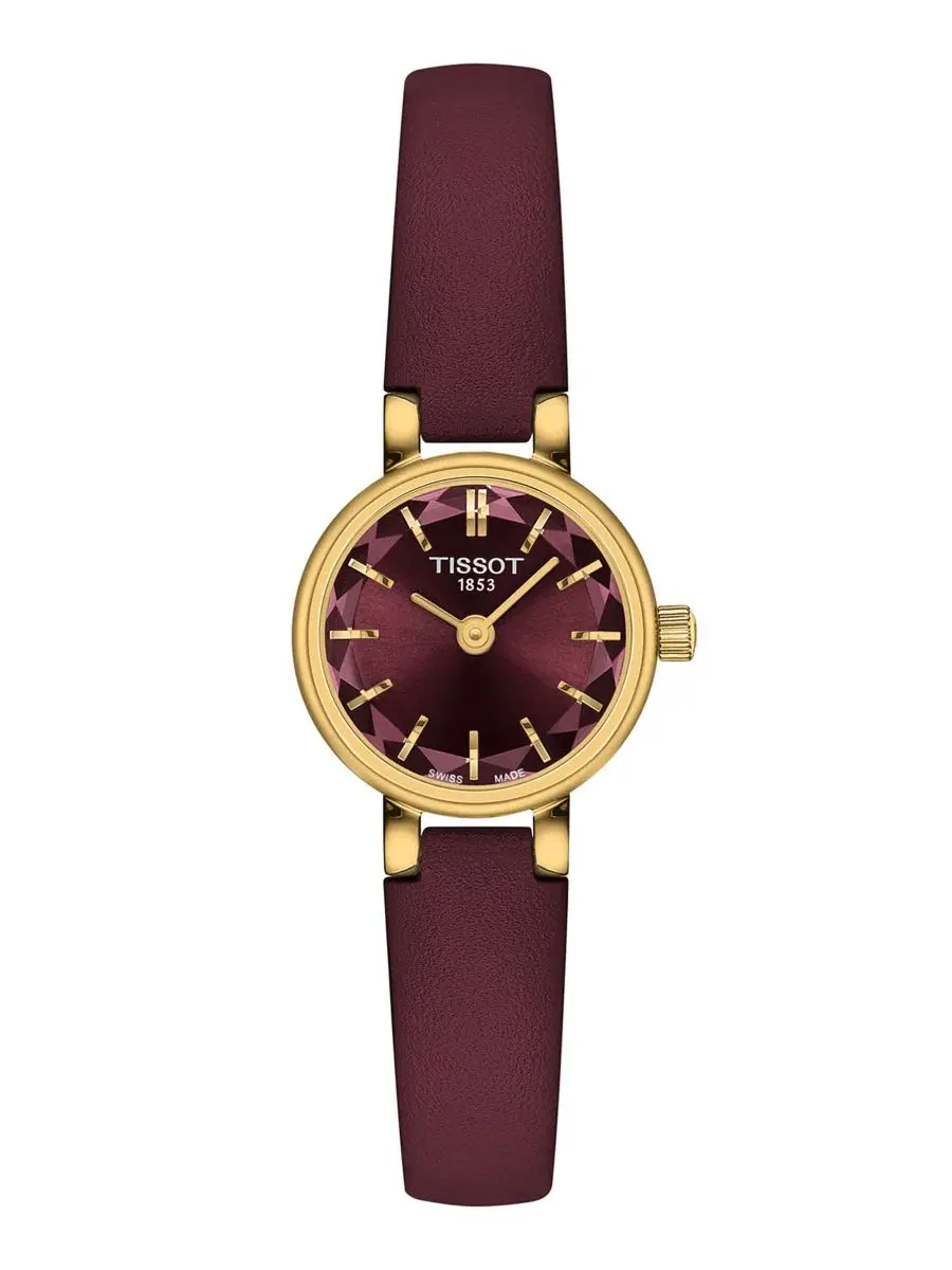 Женские часы с круглым корпусом 19,5 мм Tissot, Bordeau — изображение 1 из 5
