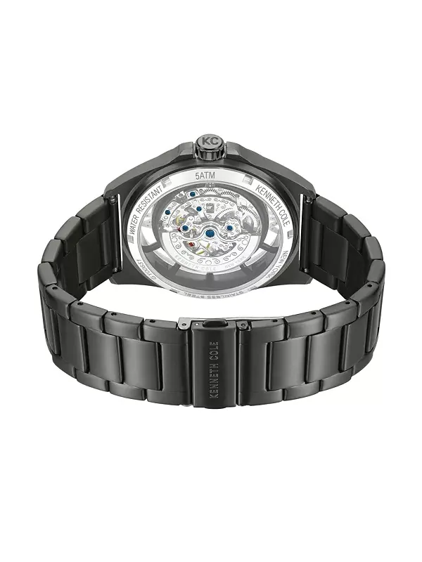 Мужские автоматические часы, 44 мм Kenneth Cole New York, gun — изображение 2 из 3